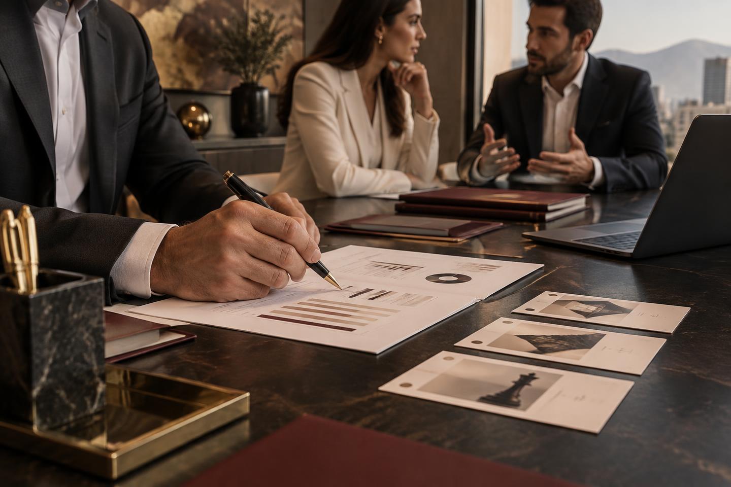 Evaluación de información comercial para decidir el siguiente paso
